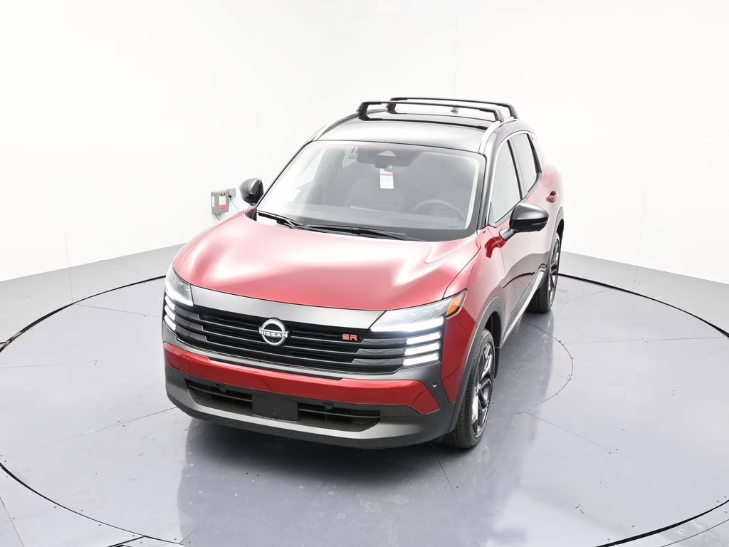 2026 Scarlet Ember/Super Black Nissan Kicks SR FWD SUV