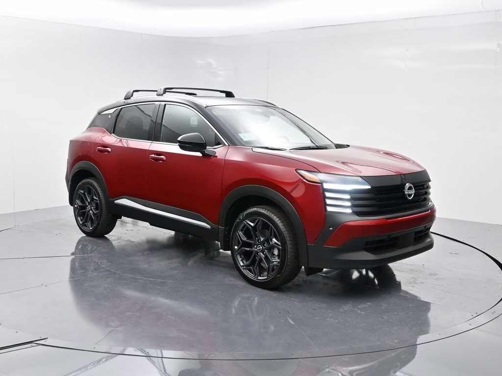 2026 Scarlet Ember/Super Black Nissan Kicks SR FWD SUV