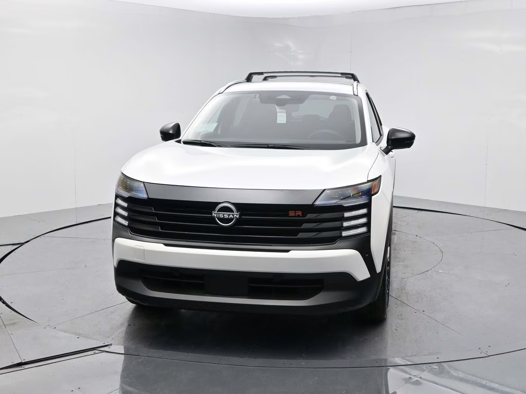 2026 Aspen White Tricoat Nissan Kicks SR FWD SUV