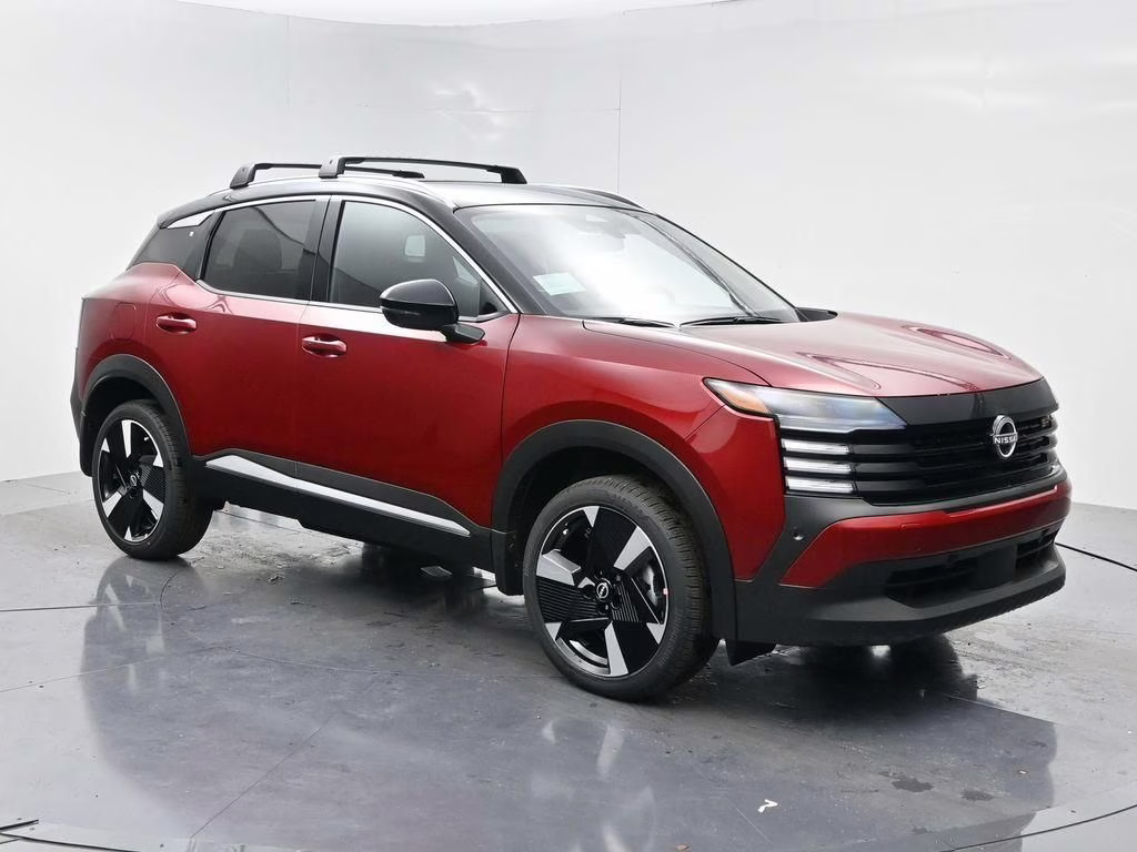 2026 Scarlet Ember/Super Black Nissan Kicks SR FWD SUV
