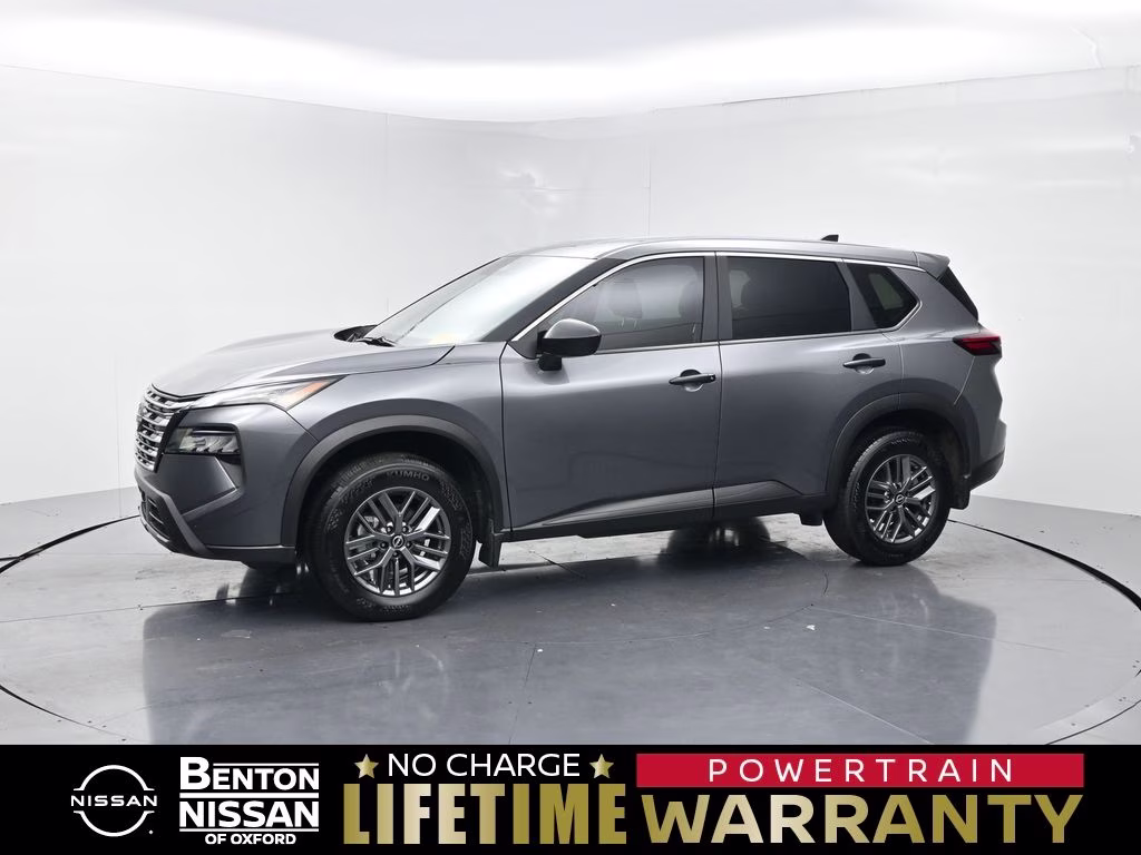 2026 Gun Metallic Nissan Rogue S FWD SUV