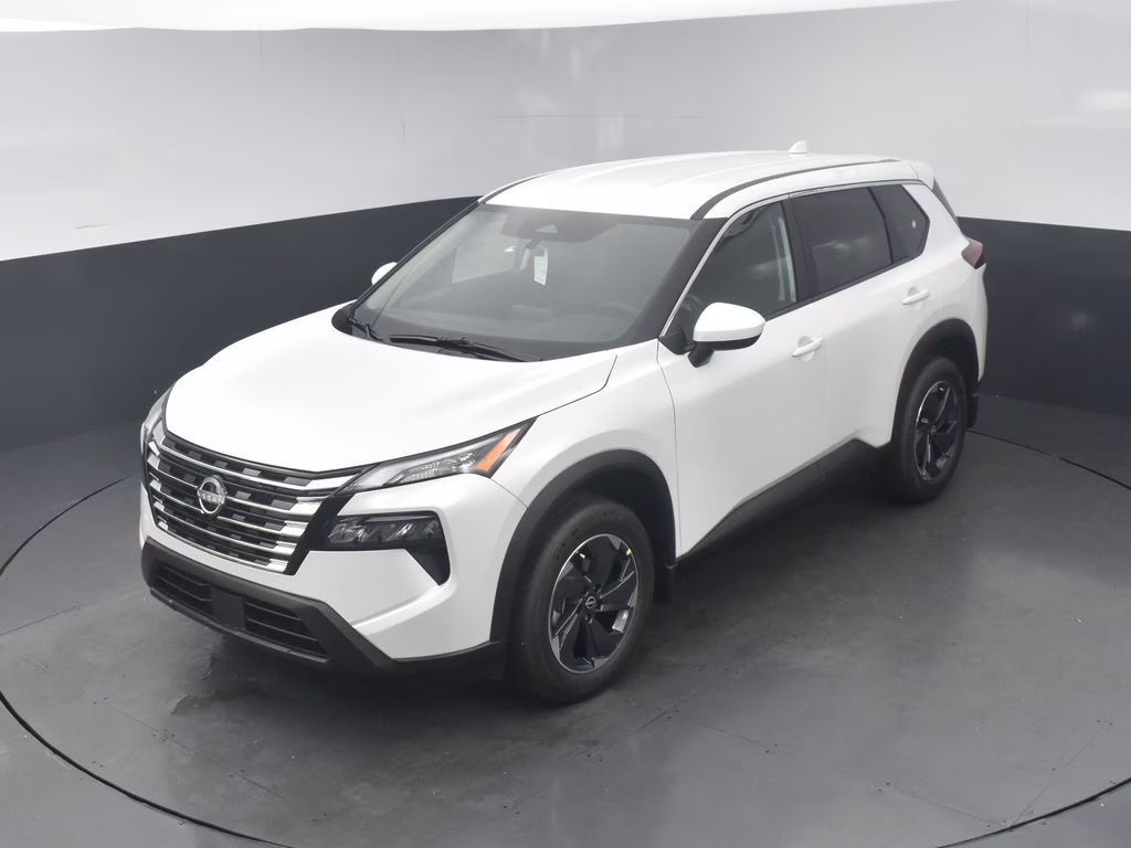 2026 Everest White Pearl Tricoat Nissan Rogue SV FWD SUV