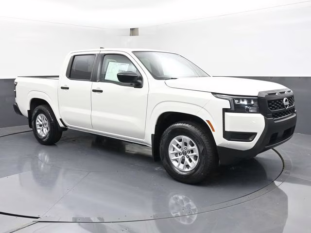 2026 Glacier White Nissan Frontier S RWD Truck