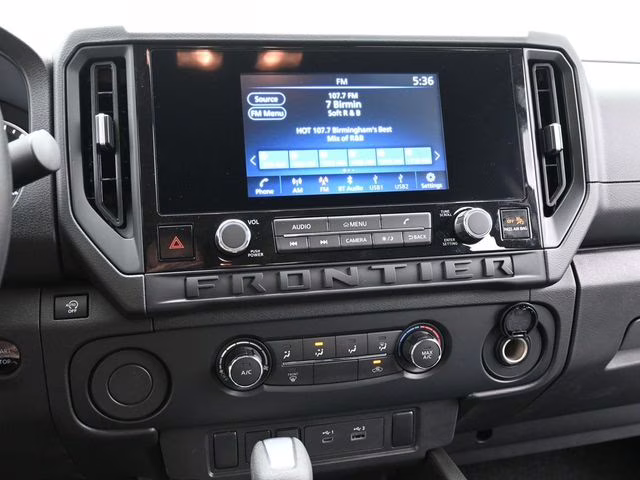 2026 Glacier White Nissan Frontier S RWD Truck