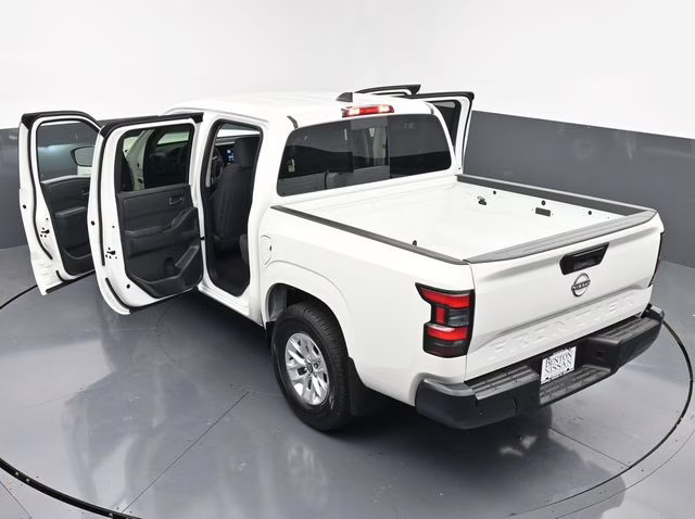 2026 Glacier White Nissan Frontier S RWD Truck