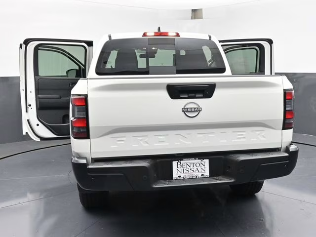 2026 Glacier White Nissan Frontier S RWD Truck