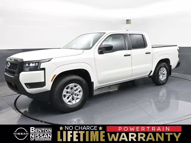 2026 Glacier White Nissan Frontier S RWD Truck