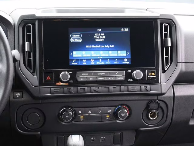 2026 Glacier White Nissan Frontier S RWD Truck