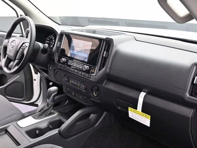 2026 Glacier White Nissan Frontier S RWD Truck