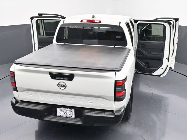 2026 Glacier White Nissan Frontier S RWD Truck