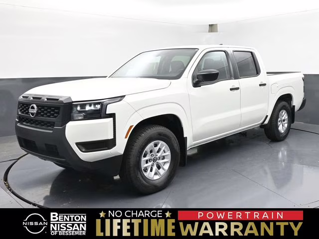 2026 Glacier White Nissan Frontier S RWD Truck