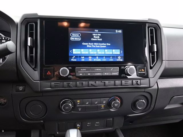 2026 Glacier White Nissan Frontier S RWD Truck