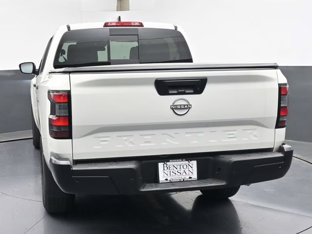 2026 Glacier White Nissan Frontier S RWD Truck