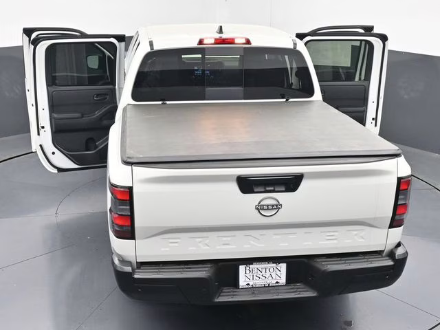 2026 Glacier White Nissan Frontier S RWD Truck