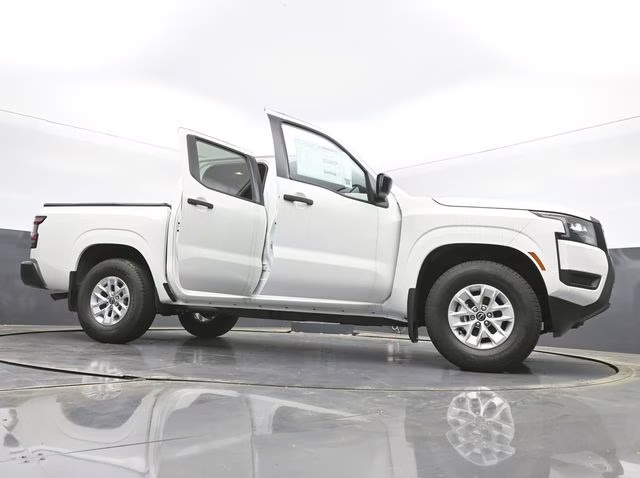 2026 Glacier White Nissan Frontier S RWD Truck