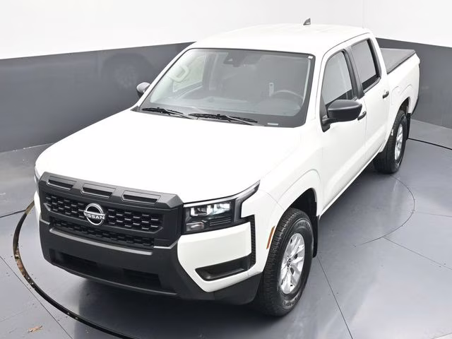 2026 Glacier White Nissan Frontier S RWD Truck