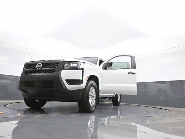 2026 Glacier White Nissan Frontier S RWD Truck