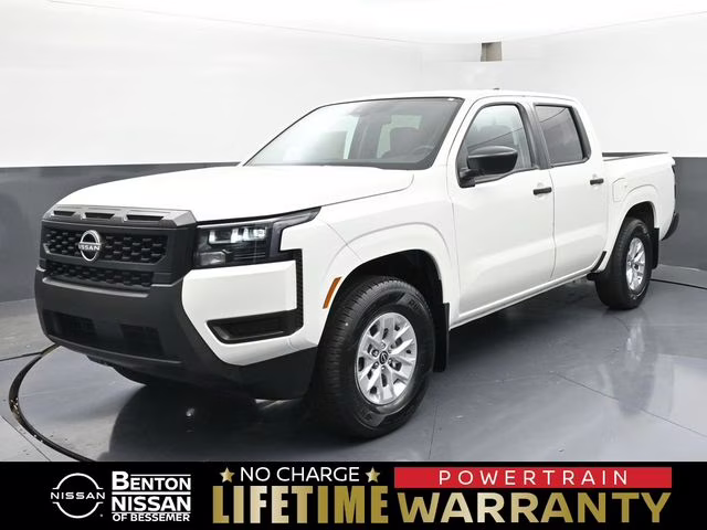 2026 Glacier White Nissan Frontier S RWD Truck