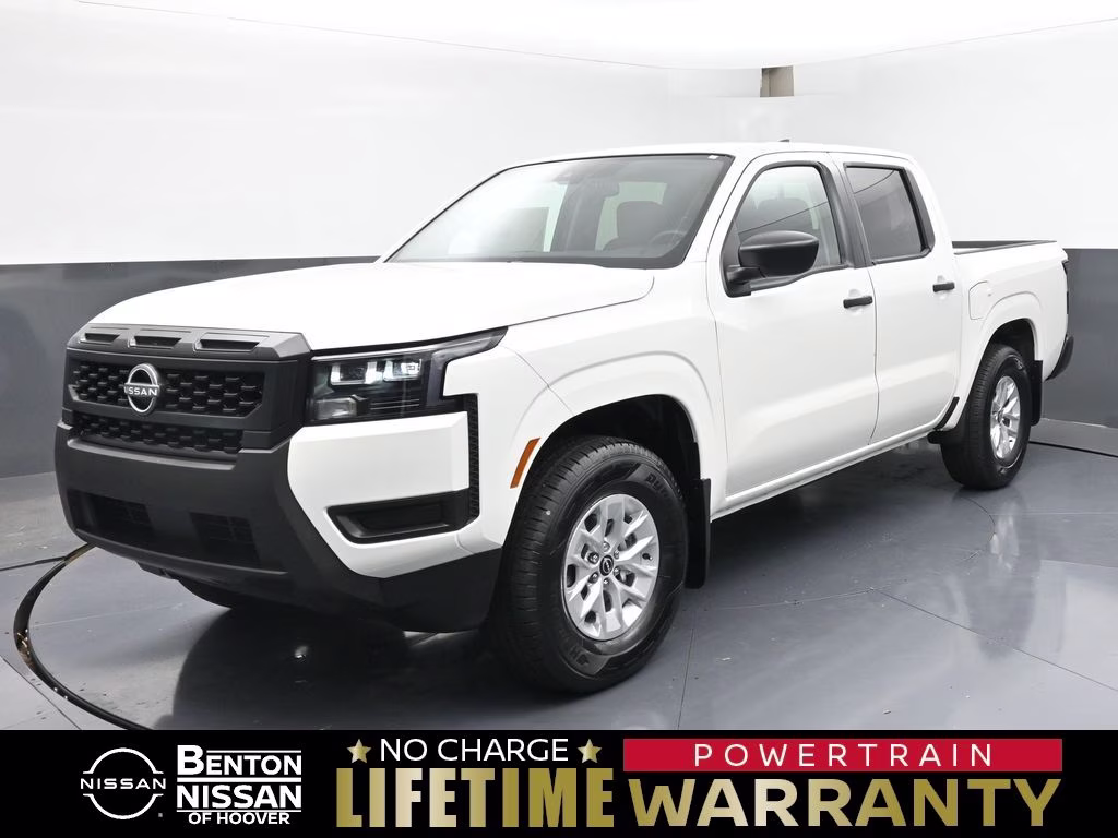 2026 Glacier White Nissan Frontier S RWD Truck