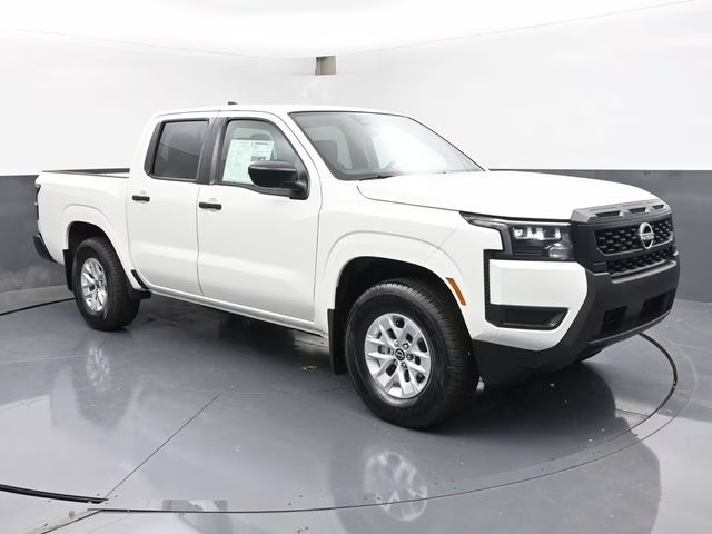 2026 Glacier White Nissan Frontier S RWD Truck