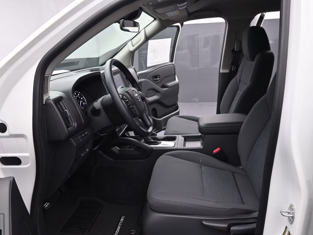 2026 Glacier White Nissan Frontier S RWD Truck