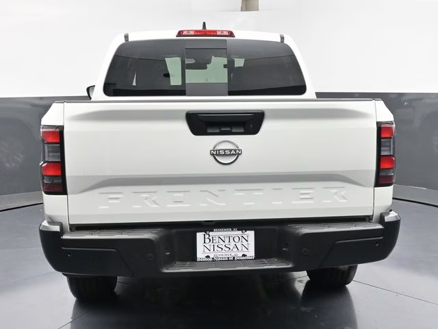 2026 Glacier White Nissan Frontier S RWD Truck