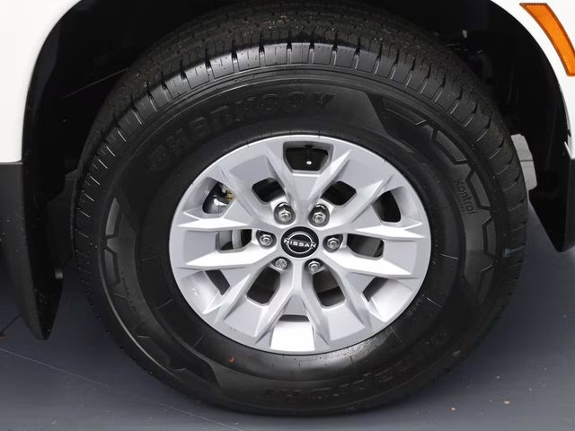 2026 Glacier White Nissan Frontier S RWD Truck