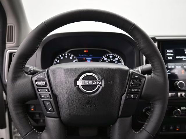 2026 Glacier White Nissan Frontier SV 4X4 Truck