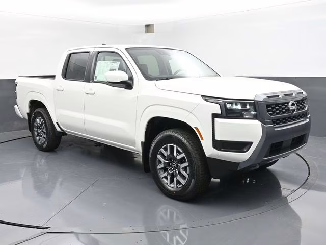 2026 Glacier White Nissan Frontier SV 4X4 Truck
