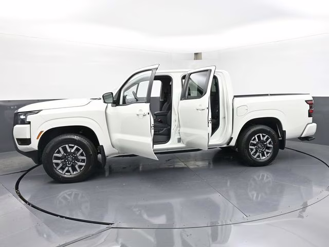 2026 Glacier White Nissan Frontier SV 4X4 Truck