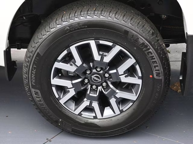 2026 Glacier White Nissan Frontier SV 4X4 Truck