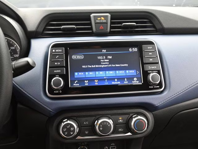 2025 Aspen White Tricoat Nissan Versa 1.6 SV FWD Sedan