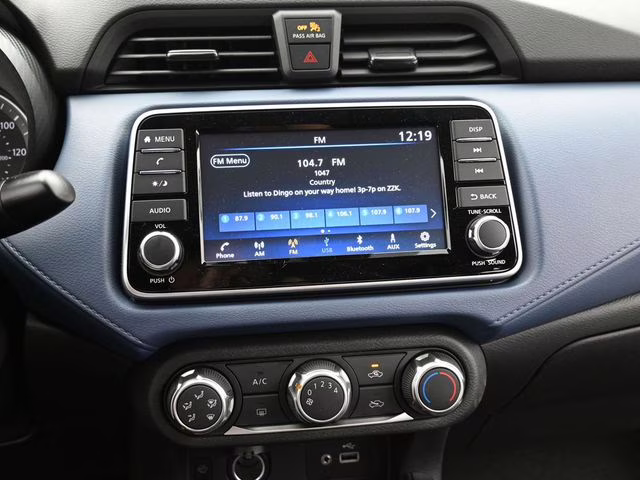 2025 Aspen White Tricoat Nissan Versa 1.6 SV FWD Sedan