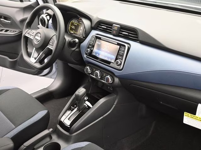 2025 Gray Sky Pearl Nissan Versa 1.6 SV FWD Sedan