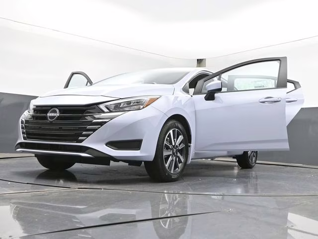 2025 Gray Sky Pearl Nissan Versa 1.6 SV FWD Sedan