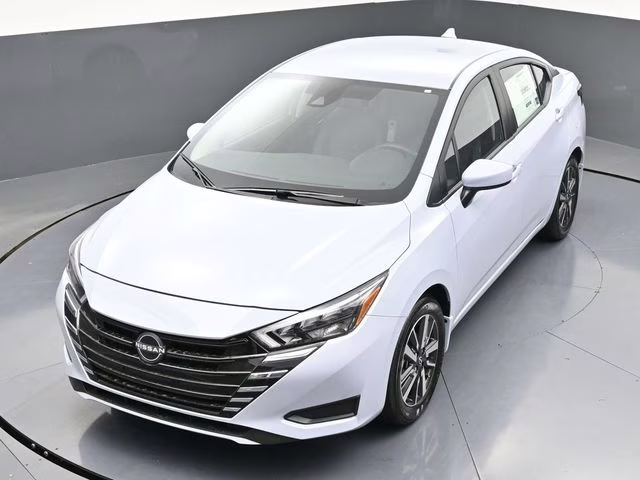 2025 Gray Sky Pearl Nissan Versa 1.6 SV FWD Sedan