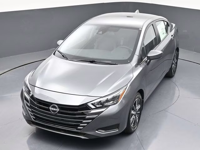 2025 Gun Metallic Nissan Versa 1.6 SV FWD Sedan