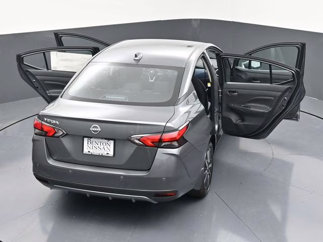 2025 Gun Metallic Nissan Versa 1.6 SV FWD Sedan