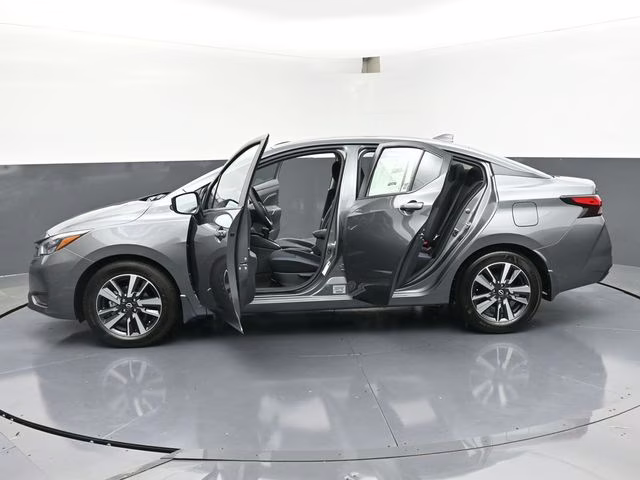 2025 Gun Metallic Nissan Versa 1.6 SV FWD Sedan