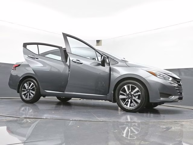 2025 Gun Metallic Nissan Versa 1.6 SV FWD Sedan