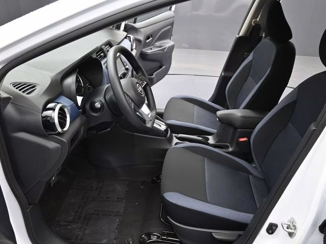 2025 Aspen White Tricoat Nissan Versa 1.6 SV FWD Sedan
