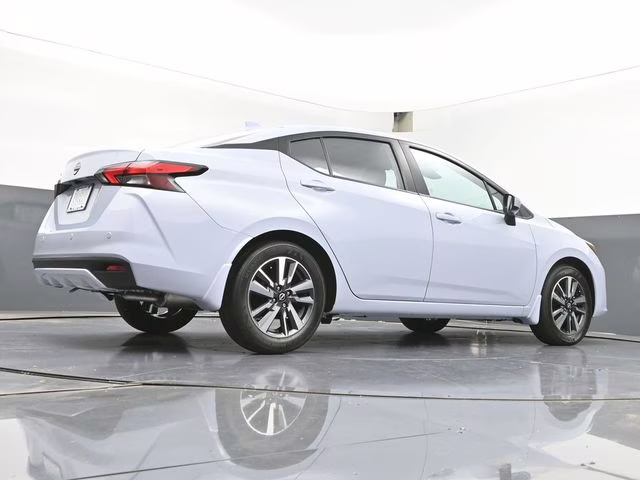 2025 Gray Sky Pearl Nissan Versa 1.6 SV FWD Sedan