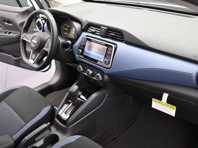 2025 Aspen White Tricoat Nissan Versa 1.6 SV FWD Sedan