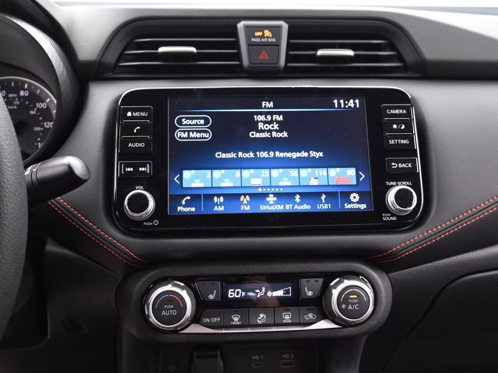 2025 Gray Sky Pearl Nissan Versa 1.6 SR FWD Sedan