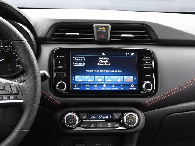 2025 Gray Sky Pearl Nissan Versa 1.6 SR FWD Sedan