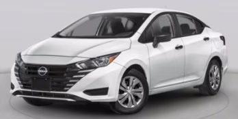 2025 Super Black Metallic Nissan Versa 1.6 SR FWD Sedan