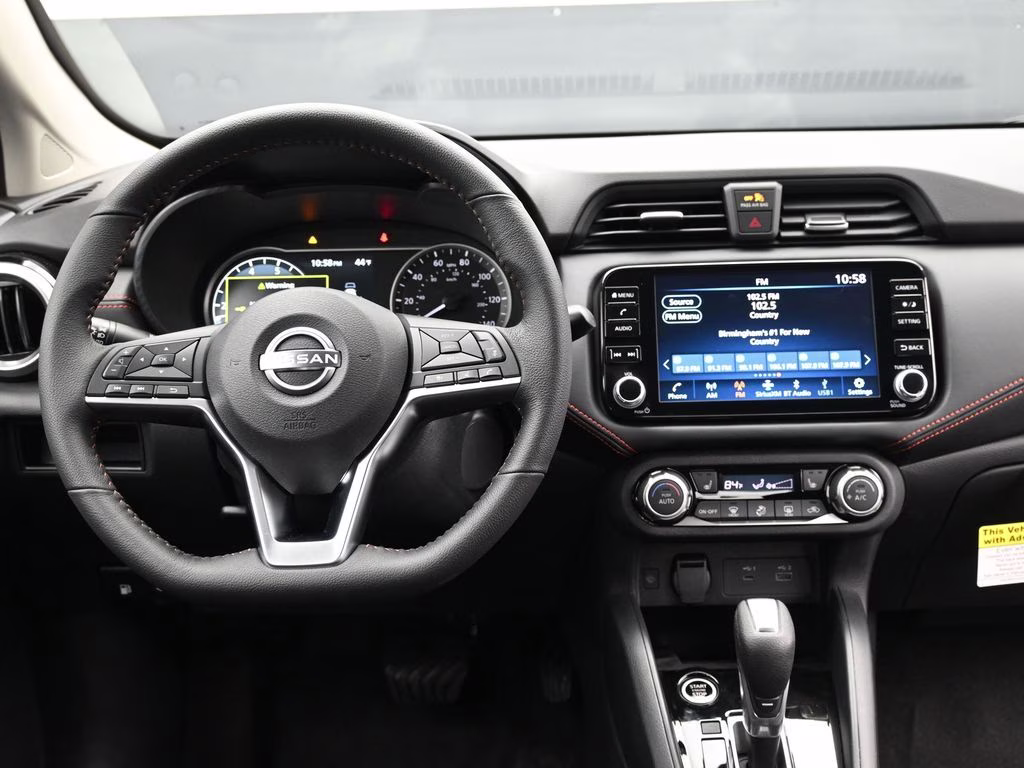 2025 Gun Metallic Nissan Versa 1.6 SR FWD Sedan