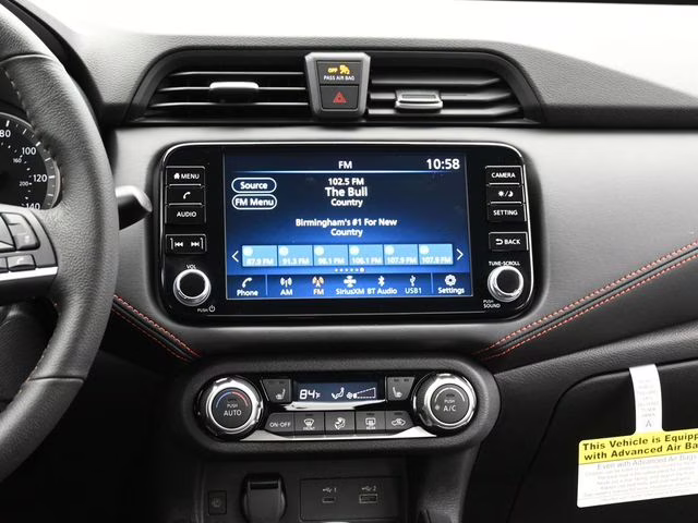 2025 Gun Metallic Nissan Versa 1.6 SR FWD Sedan