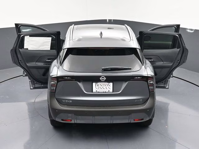 2025 Gun Metallic Nissan Kicks SV AWD SUV