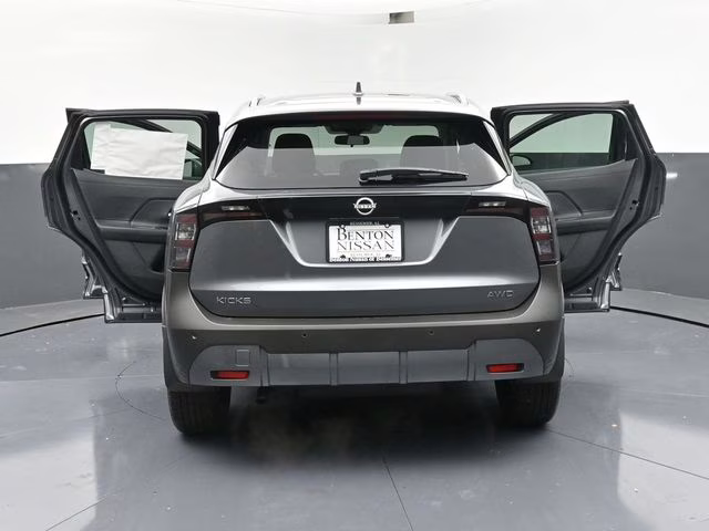 2025 Gun Metallic Nissan Kicks SV AWD SUV